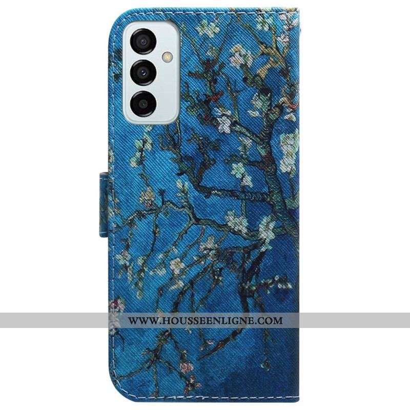 Housse Samsung Galaxy M13 Branches Fleuries