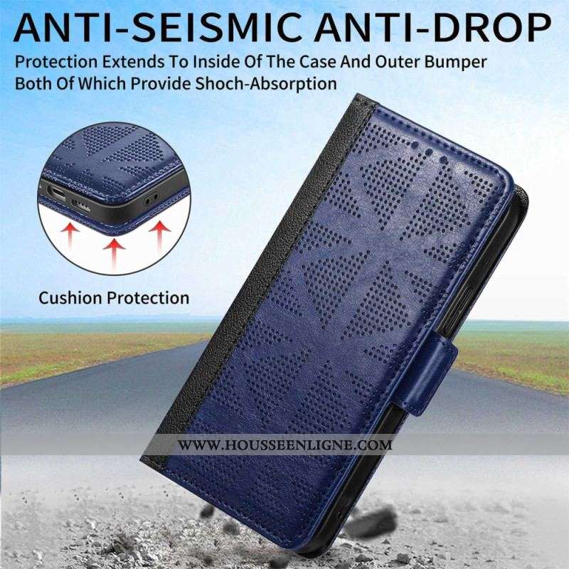 Housse Samsung Galaxy M13 Design Croisé