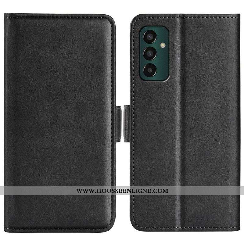 Housse Samsung Galaxy M13 Double Fermoir