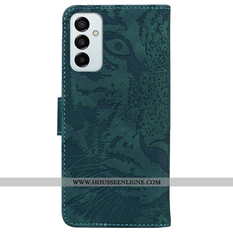 Housse Samsung Galaxy M13 Empreinte de Tigre
