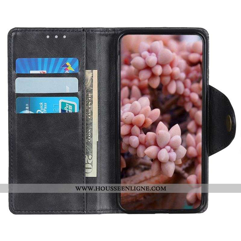Housse Samsung Galaxy M13 Fermoir Bouton