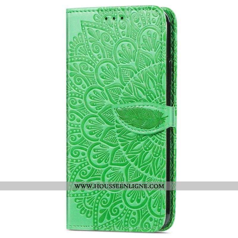 Housse Samsung Galaxy M13 Feuilles Tribales