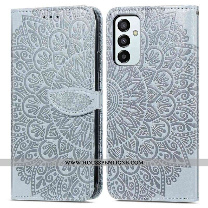 Housse Samsung Galaxy M13 Feuilles Tribales