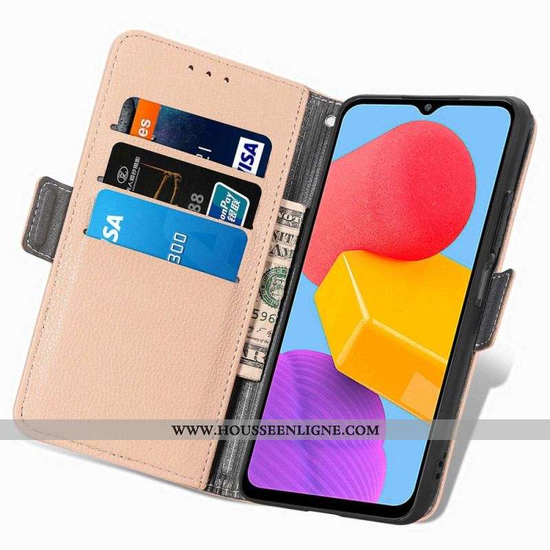 Housse Samsung Galaxy M13 Fleurs 3D