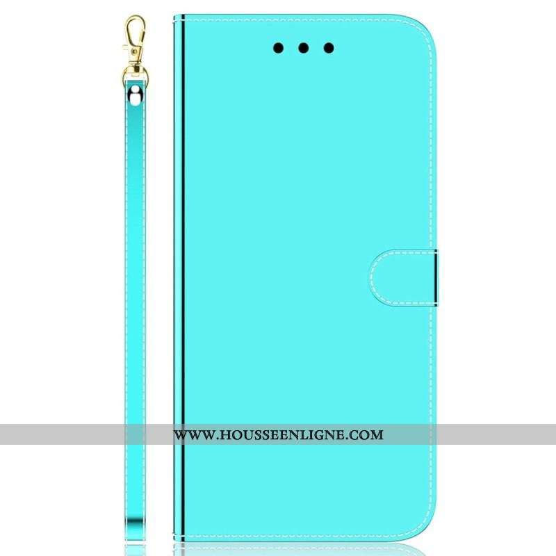 Housse Samsung Galaxy M13 Miroir et Lanière