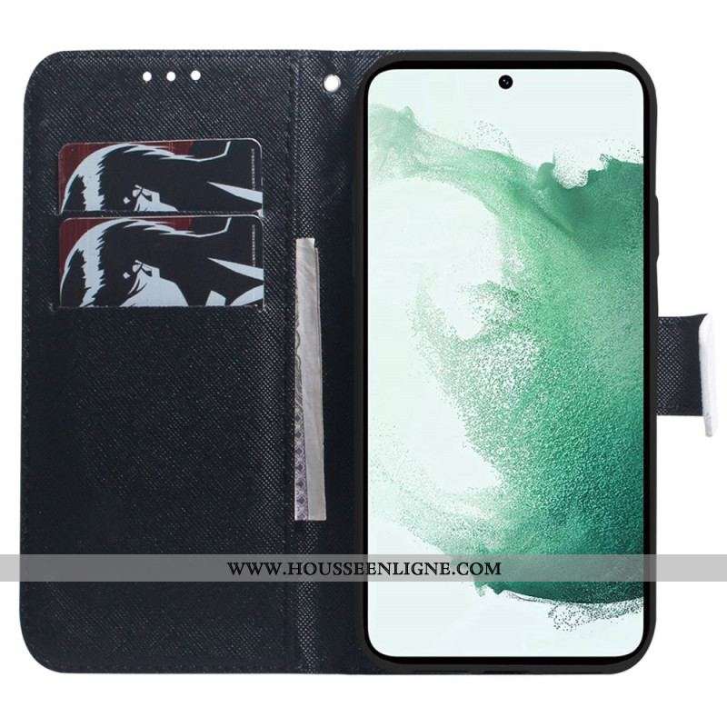 Housse Samsung Galaxy M13 Rêve de Chiot à lanière