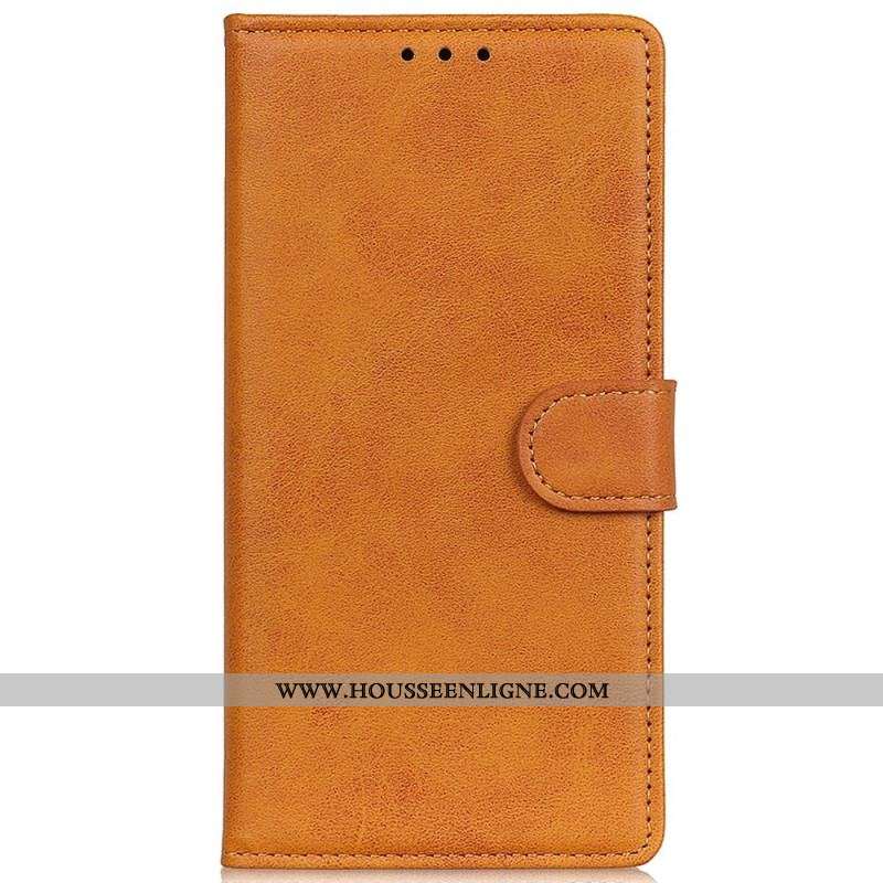 Housse Samsung Galaxy M13 Simili Cuir Mat