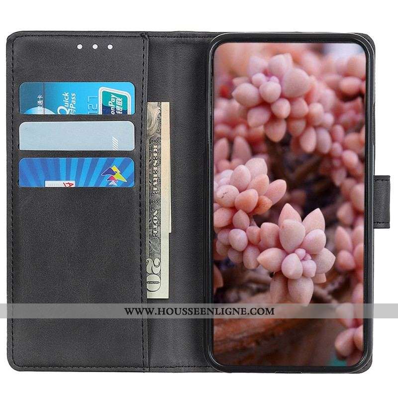 Housse Samsung Galaxy M13 Simili Cuir Mat