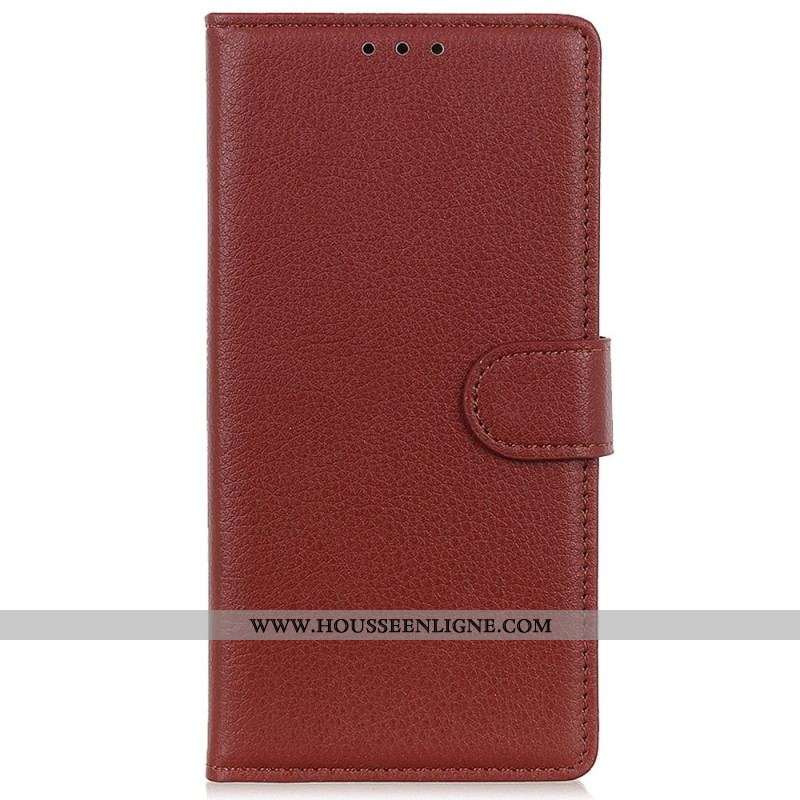 Housse Samsung Galaxy M13 Simili Cuir Traditionnel