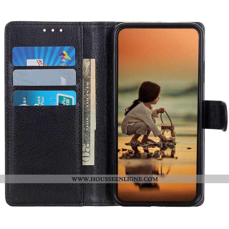 Housse Samsung Galaxy M13 Simili Cuir Traditionnel