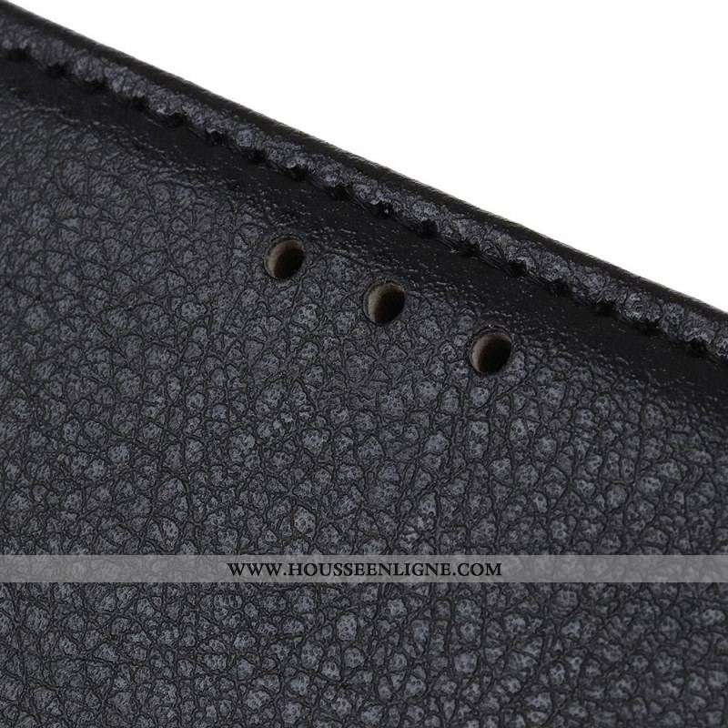 Housse Samsung Galaxy M13 Simili Cuir Traditionnel