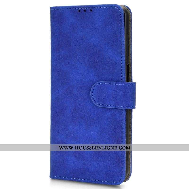 Housse Samsung Galaxy M13 Simili Cuir Uni à Lanière
