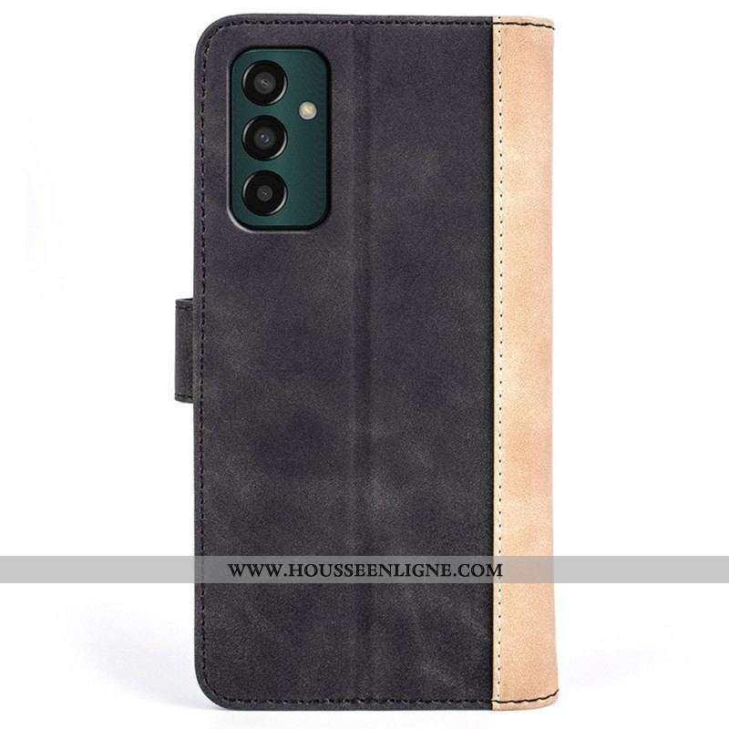 Housse Samsung Galaxy M13 Style cuir Vague