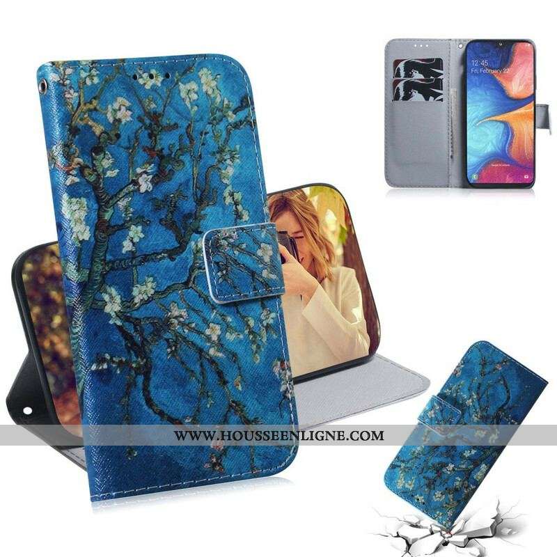 Housse Samsung Galaxy M21 Branche d'Arbre Fleuri