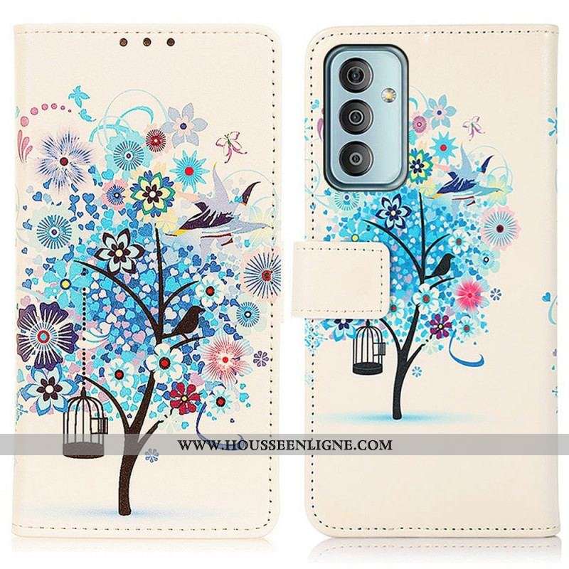 Housse Samsung Galaxy M23 5G Arbre Fleuri