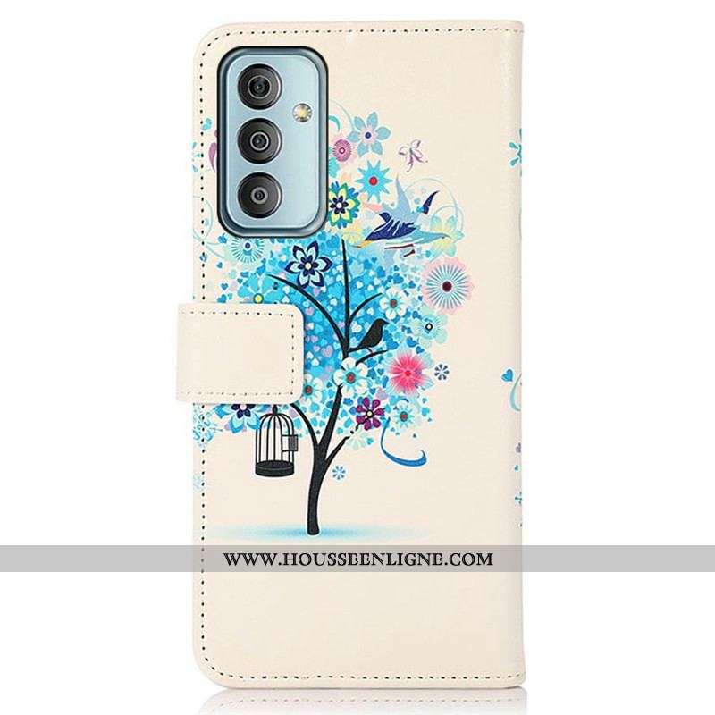 Housse Samsung Galaxy M23 5G Arbre Fleuri