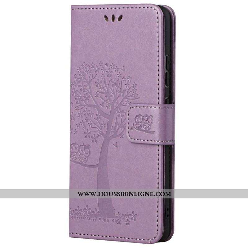 Housse Samsung Galaxy M23 5G Arbre aux Hiboux
