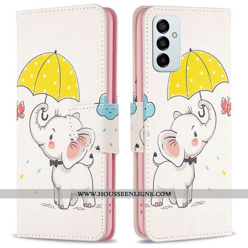 Housse Samsung Galaxy M23 5G Bébé Éléphant