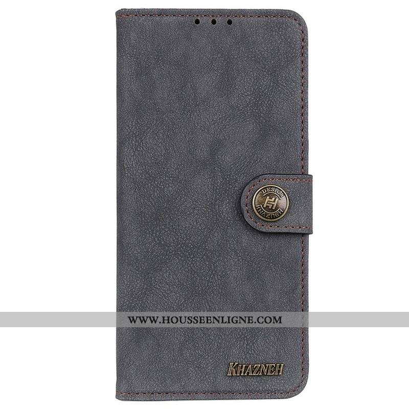 Housse Samsung Galaxy M23 5G Cuir Fendu KHAZNEH