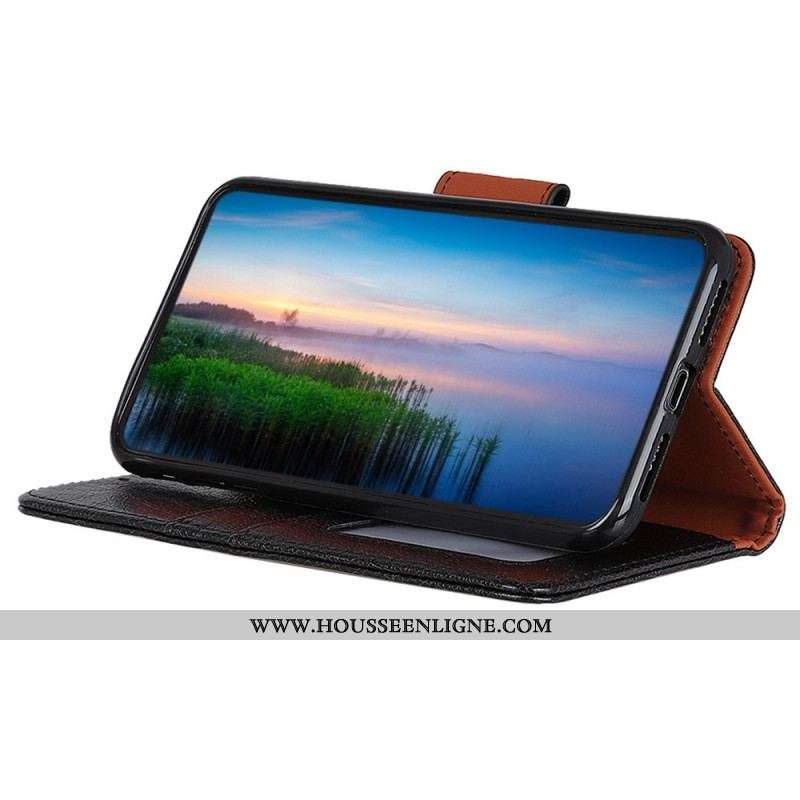 Housse Samsung Galaxy M23 5G Cuir Nappa Fendu