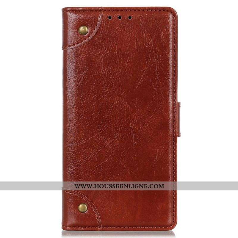 Housse Samsung Galaxy M23 5G Cuir Nappa Vintage