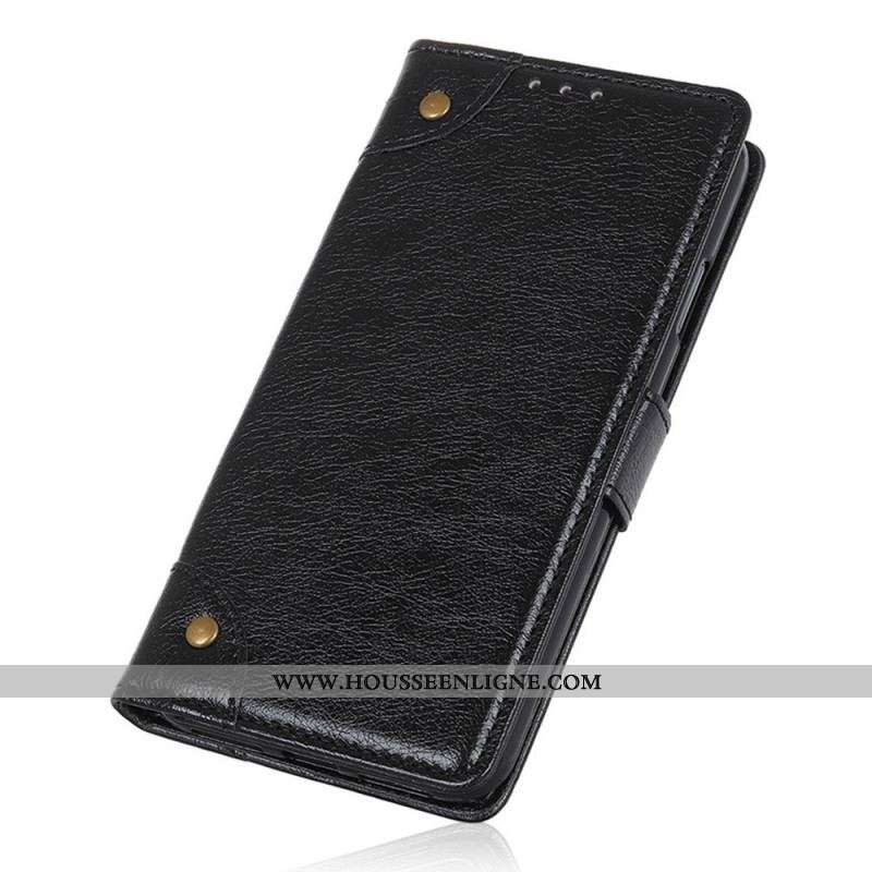 Housse Samsung Galaxy M23 5G Cuir Nappa Vintage