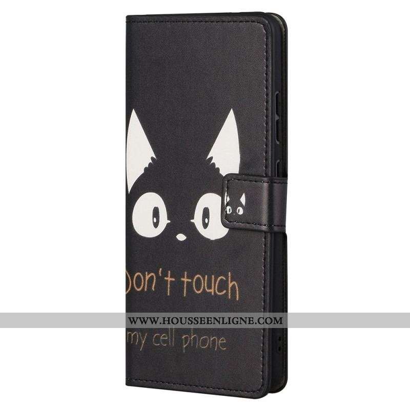 Housse Samsung Galaxy M23 5G Don't Touch my Cell Phone