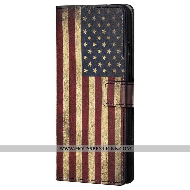 Housse Samsung Galaxy M23 5G Drapeau Américain