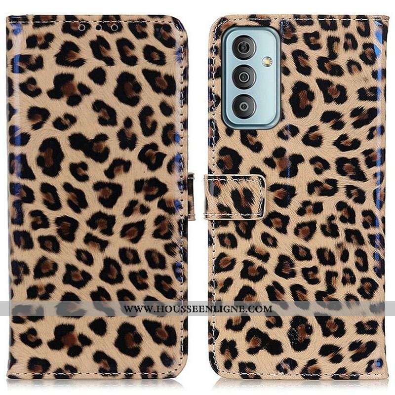 Housse Samsung Galaxy M23 5G Effet Peau de Léopard