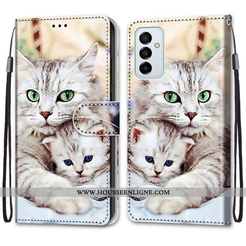 Housse Samsung Galaxy M23 5G Famille de Chats