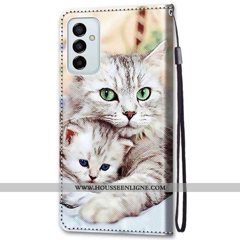 Housse Samsung Galaxy M23 5G Famille de Chats