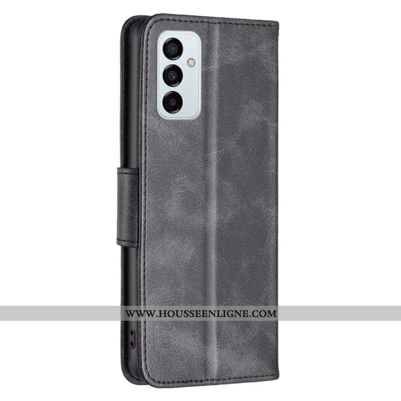 Housse Samsung Galaxy M23 5G Fermoir Oblique avec Lanière