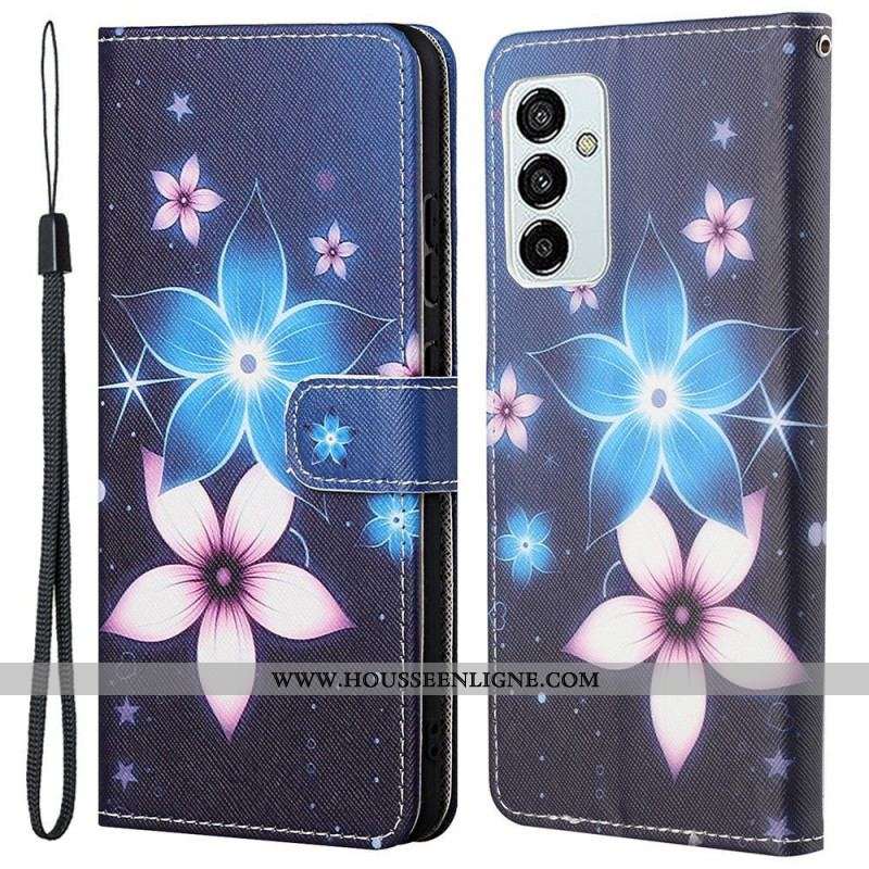 Housse Samsung Galaxy M23 5G Fleurs Lunaires
