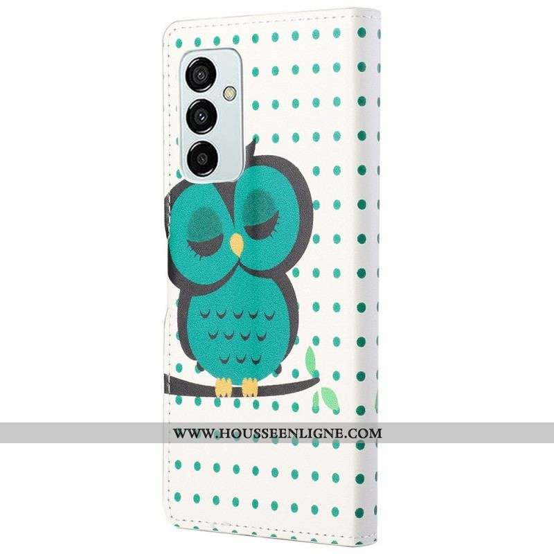 Housse Samsung Galaxy M23 5G Hibou Endormi