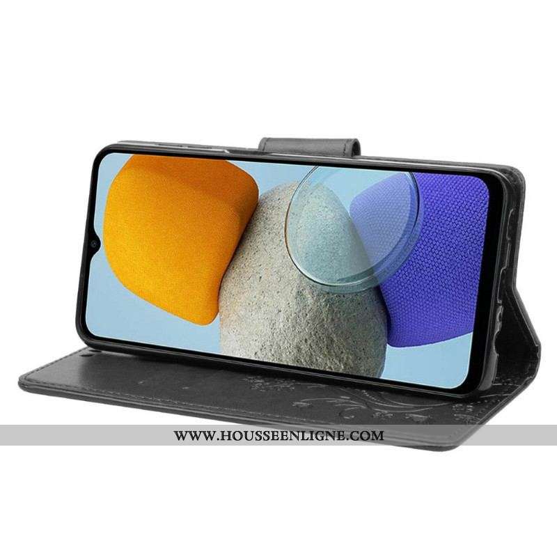 Housse Samsung Galaxy M23 5G Papillons et Fleurs