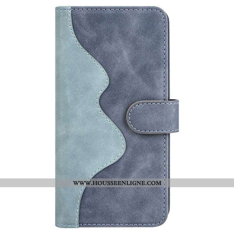 Housse Samsung Galaxy M23 5G Simili Cuir Bicolore Art