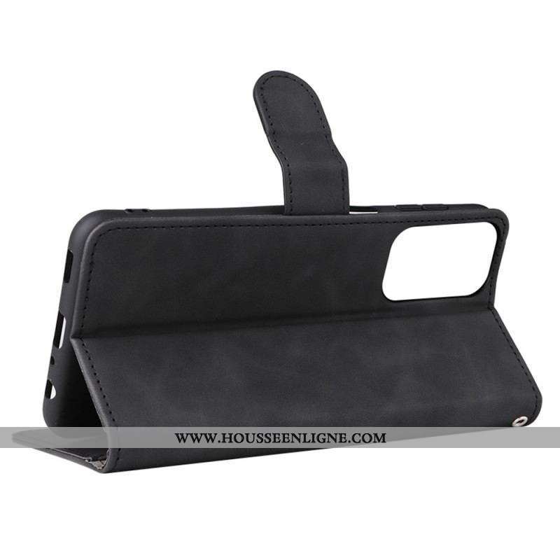 Housse Samsung Galaxy M23 5G Skin-Touch à Lanière