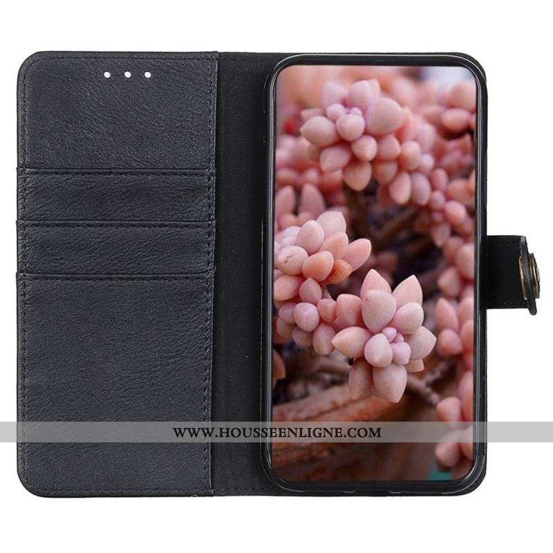 Housse Samsung Galaxy M23 5G Style Cuir KHAZNEH