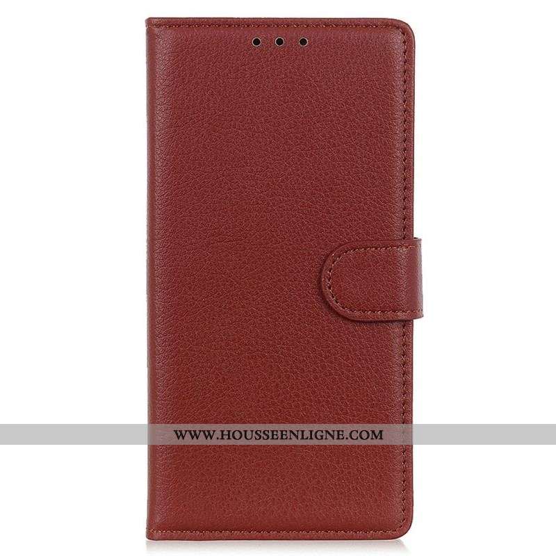 Housse Samsung Galaxy M23 5G Style Cuir Traditionnel