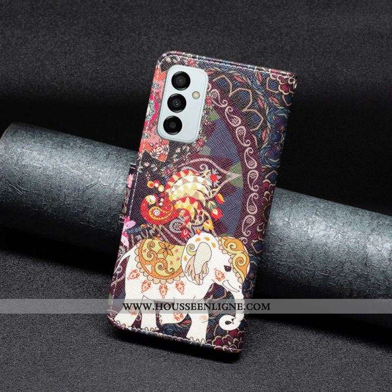 Housse Samsung Galaxy M23 5G Éléphant Tribal
