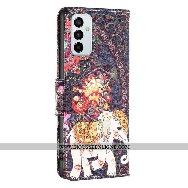 Housse Samsung Galaxy M23 5G Éléphant Tribal
