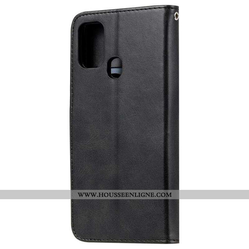 Housse Samsung Galaxy M31 Vintage Porte-Monnaie