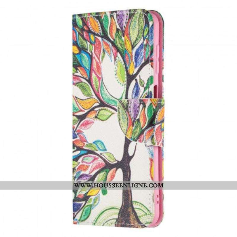 Housse Samsung Galaxy M32 Arbre Coloré