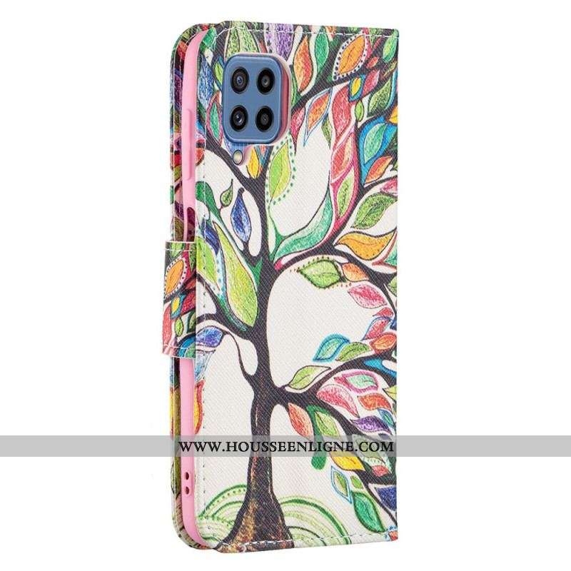 Housse Samsung Galaxy M32 Arbre Coloré