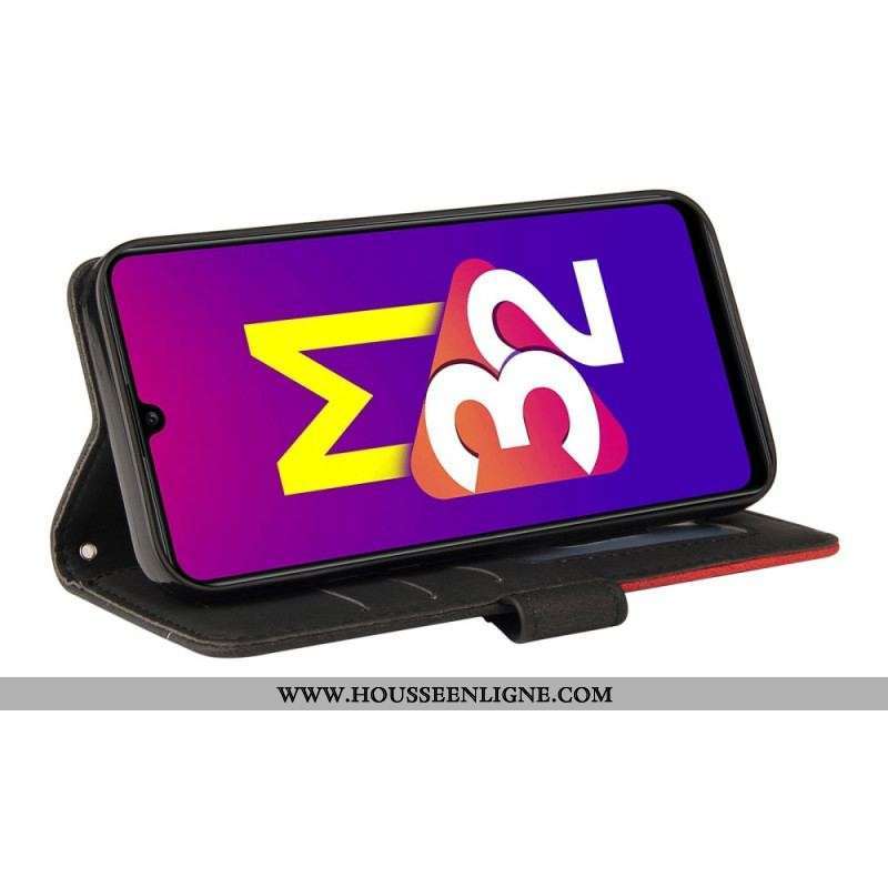 Housse Samsung Galaxy M32 Bicolore
