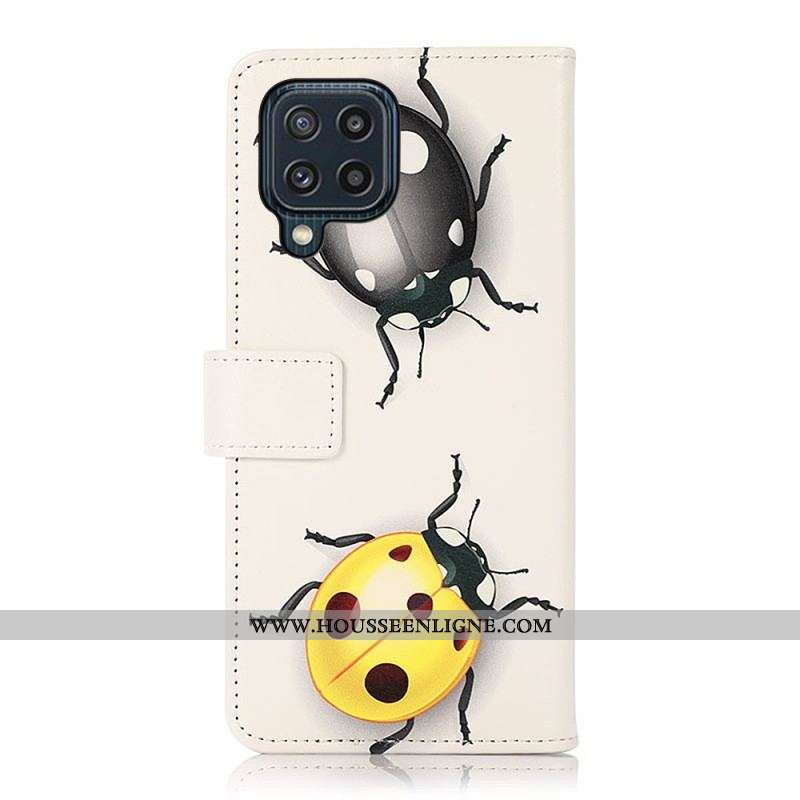 Housse Samsung Galaxy M32 Coccinelles