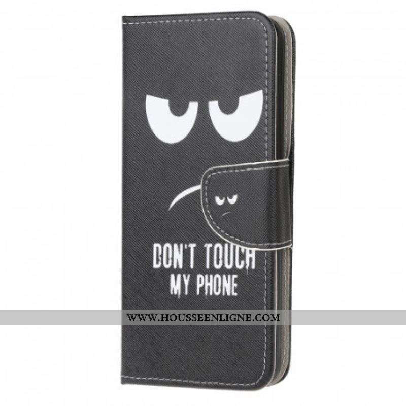 Housse Samsung Galaxy M32 Don't Touch My Phone