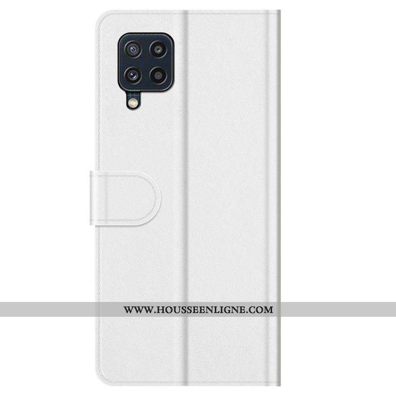Housse Samsung Galaxy M32 Effet Cuir Classique