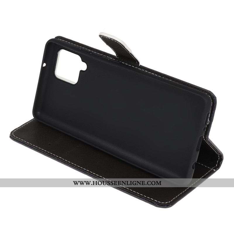 Housse Samsung Galaxy M32 Léopard à Lanière