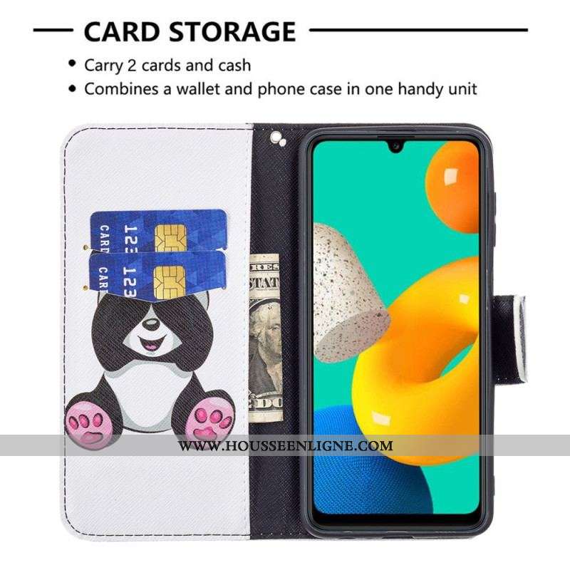 Housse Samsung Galaxy M32 Panda Fun
